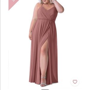 Azazie A18 Desert Rose Darcy Bridesmaid Dress